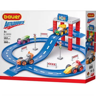 Конструктор Bauer RDM00039 "Автодорога". Гоночное кольцо - фото 62807694