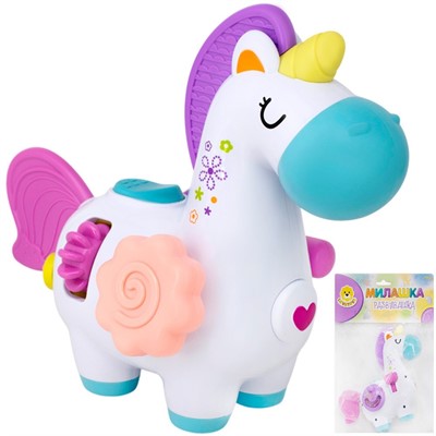 Игрушка разв. Levatoys MK118 Единорожка в пак. - фото 62807734