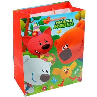 Пакет Чудо праздник глянцевый l 26*33*14 см Ми-ми-мишки PL-127480-MSH - фото 62807783