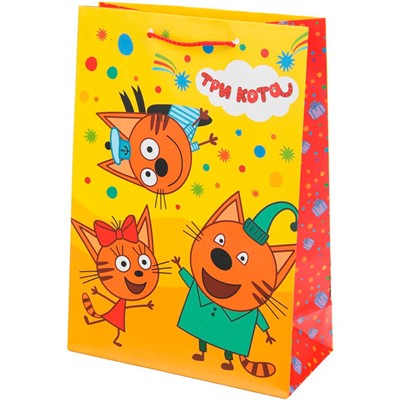 Пакет Чудо праздник матовый ml 22*31*10 см Три Кота PML-123132-TC - фото 62807794