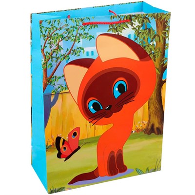 Пакет Чудо праздник матовый xl 33,5*45*15 см Союзмультфильм PXL-122047-CG - фото 62807806