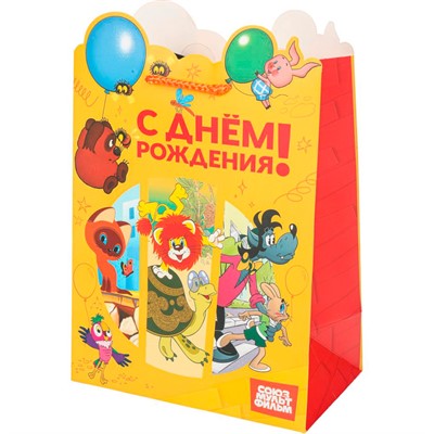 Пакет Чудо праздник креативный m Союзмультфильм PM-130099-SM - фото 62807938