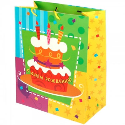 Пакет Чудо праздник матовый xl Персонаж в очках  PXL-128844-MIN - фото 62808039