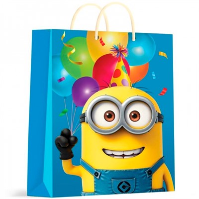 Пакет Чудо праздник матовый l Персонаж в очках PL-128843-MIN - фото 62808074