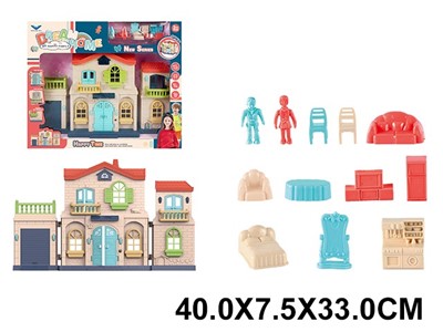 Дом 1378 с аксесс. в кор. - фото 62808583