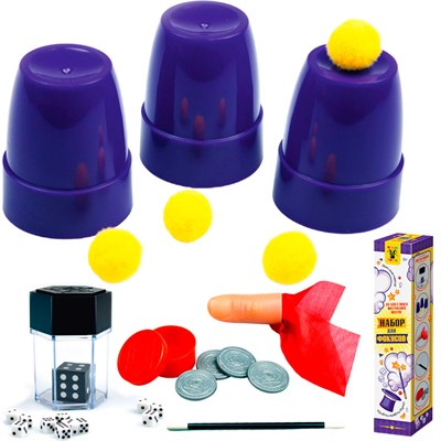 Набор для творчества Набор для фокусов Фокус Покус 5 эл. 04932 - фото 62808655