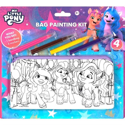 Набор для творчества Сумка для росписи Милый пони МУЛЬТИ АРТ BAGP-114393 - фото 62808754