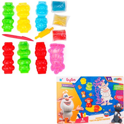 Набор для творчества Тесто для лепки Буба 24 см MultiArt DSET-BUB-121468D - фото 62809065