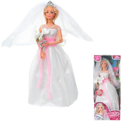 Кукла Карапуз WD2-S-BB-WOD София 29 см руки и ноги сгиб., - фото 62809306