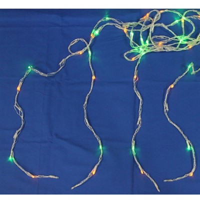 Электрическая гирлянда Занавес 240л LED 2х2м 141-1888H микс - фото 62809893