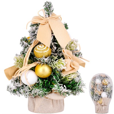 Елка 30см с украшениями FG240519072Q - фото 62810053