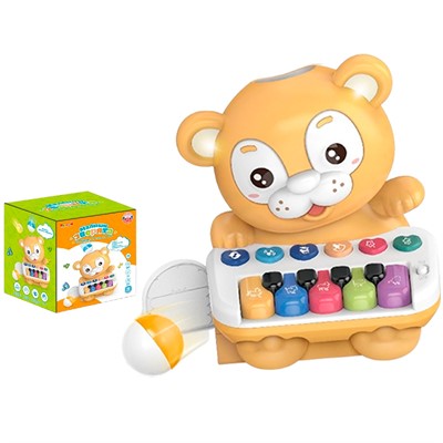 Пианино ZYE-E0571-2 Умный Я Малыши зверята русск. озвуч. в кор. - фото 62810062