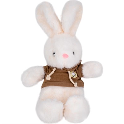 Зайчик в кофте 25 см FG250327062C цвет в ассорт. - фото 62810132