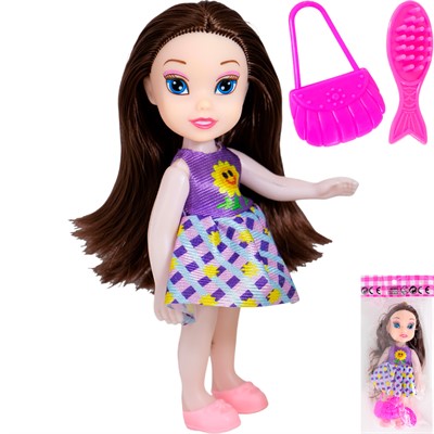 Кукла малышка 6K-5 с аксесс. в пак. - фото 62810233