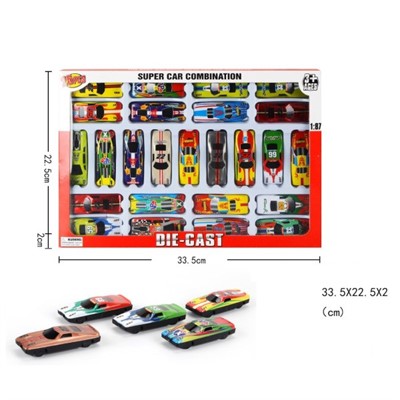 Набор машин 89025 металл в кор. - фото 62810270