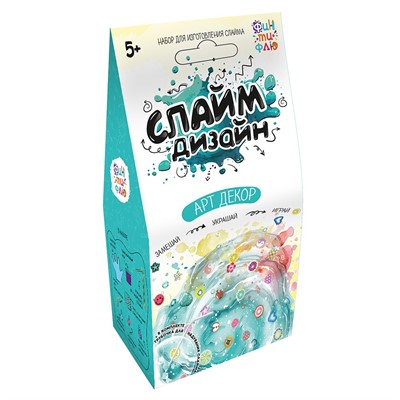 Набор для изготовления слайма "Слайм дизайн" Арт Декор 572 Фин-ти-Флю - фото 62810964