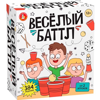 Игра настольная Весёлый баттл 05744 - фото 62811177