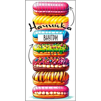 Конверт для денег Начинка внутри 075.552 - фото 62811195