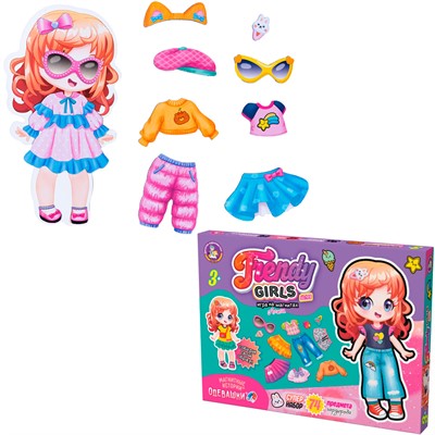 Игра Магнитные истории Одевашки. Алиса 05610 - фото 62811293