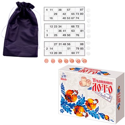 Деревянное Лото Русское "Традиционное" 05928 - фото 62811303