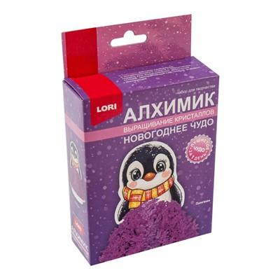 Набор ДТ Выращивание кристаллов.Фигурка Пингвин Крф-051 Lori . - фото 62811785