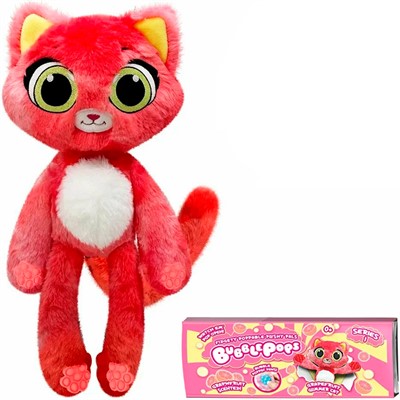 BubblePops Грейпфрутовая кошечка 23 см ароматиз.с функц.поп-ит на лапках 2402005/12 - фото 62812671