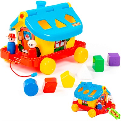 Логическая игрушка Садовый домик 56443 П-Е /6/ - фото 62812834