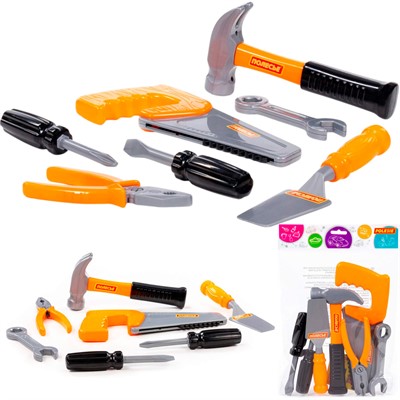 Набор инструментов №7 оранжевый 61199 в пак. П-Е /8/ - фото 62814244