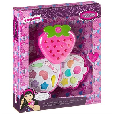 Набор косметики Eva Moda Косметичка-Клубника 10456F3 Bondibon - фото 62814685