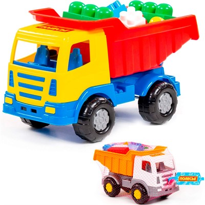 Автомобиль Мираж самосвал+Супер-Микс 18эл. 9097 П-Е /8/ - фото 62814776