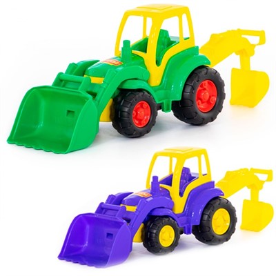 Трактор Чемпион с ковшом и лопатой 0513 П-Е /8/ - фото 62814826