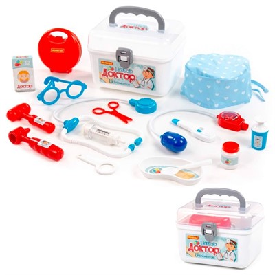 Набор Доктор №16 15 эл. в чемодане 92441 П-Е /6/ - фото 62815234