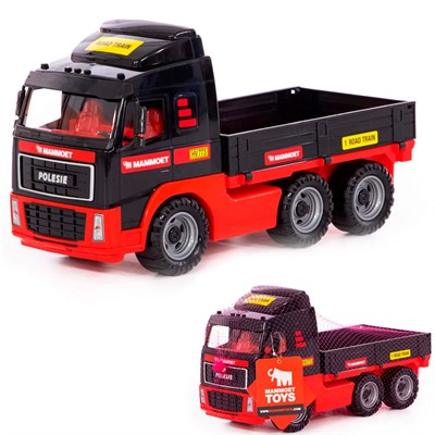 Автомобиль MAMMOET VOLVO бортовой в сеточке 95343 П-Е - фото 62815406