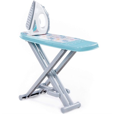 Набор игровой "Утюжок №3 с гладильной доской" серо-голубой в сетке 67453 П-Е /6/ - фото 62815823