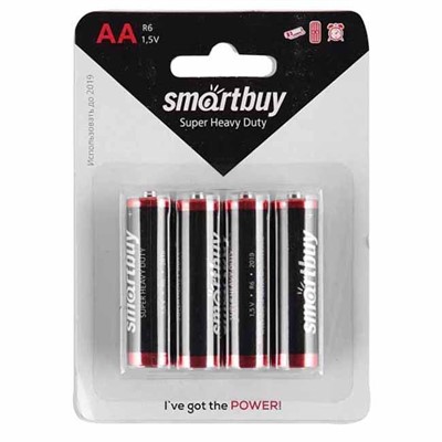 Элемент питания 526590 Smartbuy (4шт) R6/316 BL4 SBBZ-2A04B  /цена за упак/ - фото 62817451