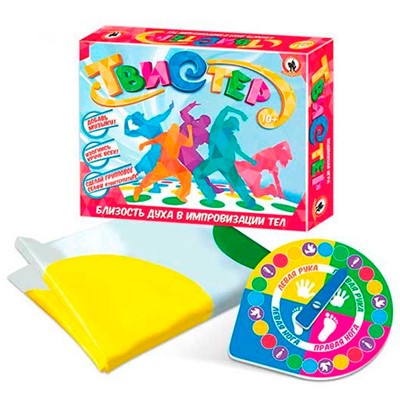 Игра Твистер для подростков 10+ в пакете (поле 120х180 см) 03664 - фото 62817522