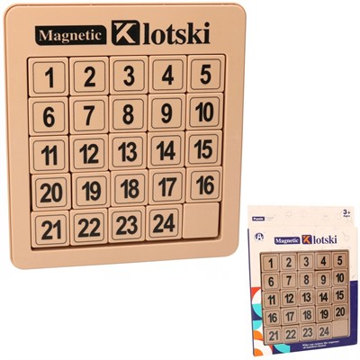 Логическая игрушка CH1124 Пятнашки в кор. - фото 62817693