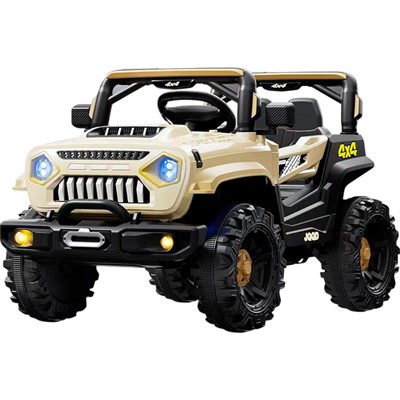 Электромобиль JMBV80-3 Машина беж на радиоуправлении - фото 62817837