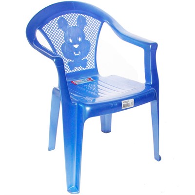 Стул детский Малыш голубой перламутр РП-211 - фото 62818267