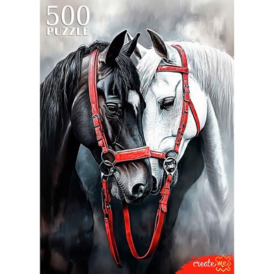 Пазл 500 Влюбленные лошади Ф500-8718 - фото 62818679