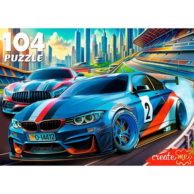 Пазл 104 Крутые гонки Ф104-2393 - фото 62818718