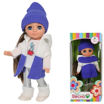 Кукла Ася Зимние забавы В4120 - фото 62818784
