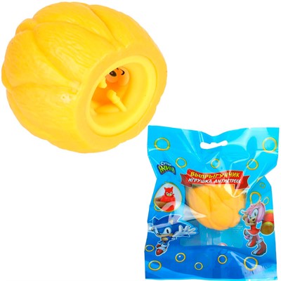 Игрушка Супер мялка Выскочка персонаж цвет желтый Супер Жим YM-SNJU-YLW-FP-RU - фото 62921107