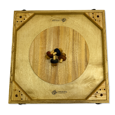 Деревянная  игра «Битва Волчков»  М - фото 63732621