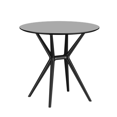 Стол TAURI (серый/черный) PP0017GB (от 12 шт) - фото 64115153