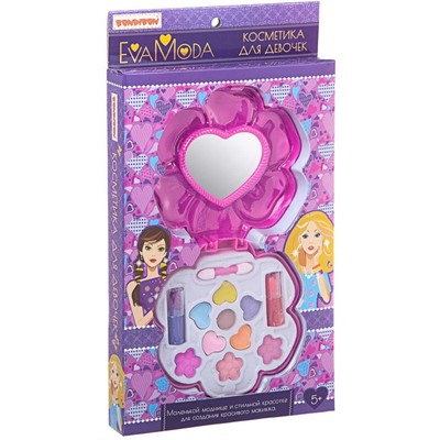 Набор косметики Eva Moda косметичка-цветок 10123С2 Bondibon - фото 64767055