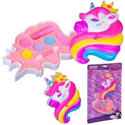 Набор косметики Eva Moda косметичка-единорог 70634I Bondibon - фото 64767241