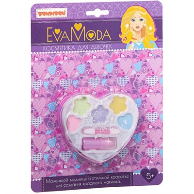 Набор косметики Eva Moda сердечко 70544F4 Bondibon - фото 64802401