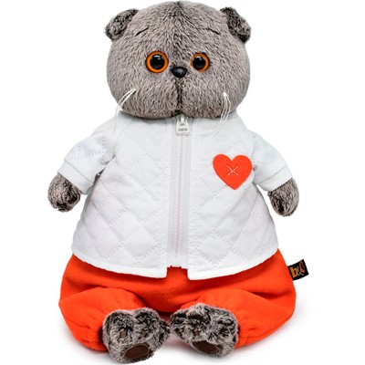 Басик в стеганой куртке и комбинезоне Ks22-247 - фото 64802410