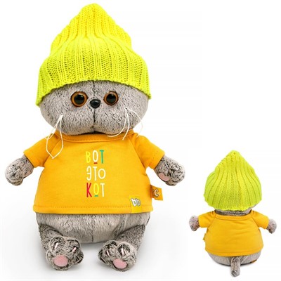 Басик BABY в футболке "Вот это кот" BB-153 - фото 64802432